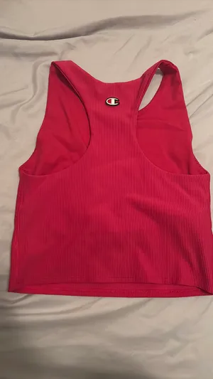Hot Pink Champion Crop Top S thumbnail 2