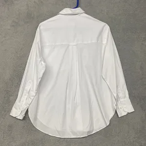Madewell Top Womens 2XS White Oversized Button Up Shirt Casual Cotton‎ NU392 thumbnail 8