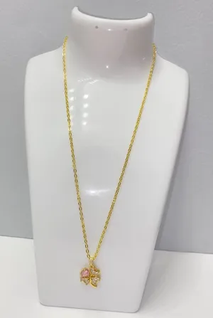 Four-Leaf Clover Pendant Necklace thumbnail 1