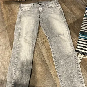 Agolde Colette Crop grey‎ wash 28 thumbnail 1