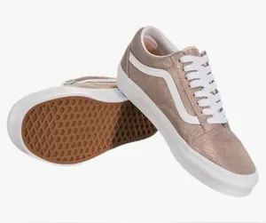 Vans Rose Gold Sneakers - size 6 thumbnail 1