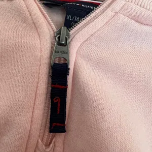 Tommy Hilfiger Light Pink Quarter Zip Sweatshirt With Pockets Kid's Extra Large thumbnail 6