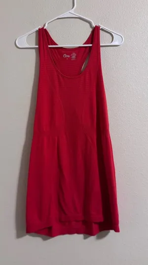 ZYIA Red Racerback Tank Top thumbnail 1