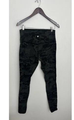 Lululemon Align Pant Incognito Camo Multi Gator Green Athleisure Lounge Size 10 thumbnail 3