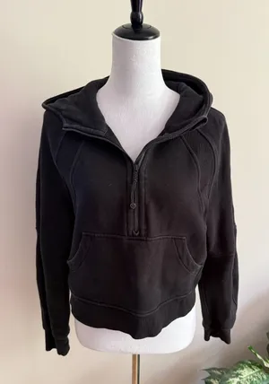Lululemon Black Hoodie Scuba  thumbnail 1