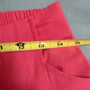 ALYA‎ Cotton Linen Blend Wide-Leg Cropped Pants Size Medium EUC Unused thumbnail 6
