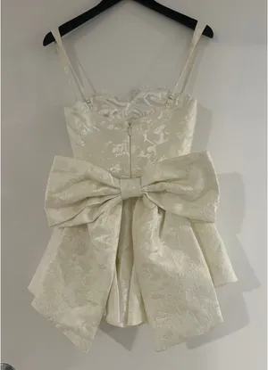 BABYBOO Emelie Playsuit in Ivory XS thumbnail 7
