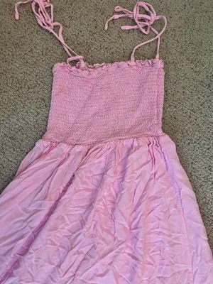 Amazon Maxi pink dress thumbnail 2