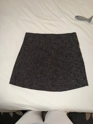 ZARA Tweed Mini Skirt thumbnail 4