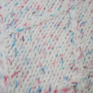 Vintage Homemade Pink & Blue Speckled Knit Sweater thumbnail 7