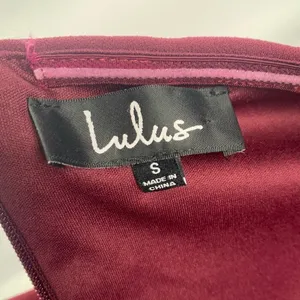 Lulus Play the Party Off-the-Shoulder Skater Dress in Burgundy Size Small‎ thumbnail 11