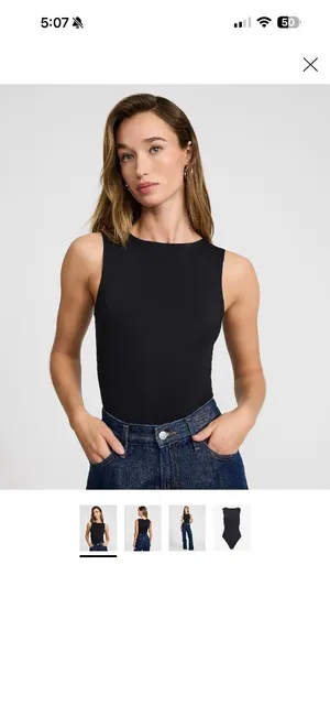 Express Body Contour Mid Compression Boat Neck Bodysuit thumbnail 3