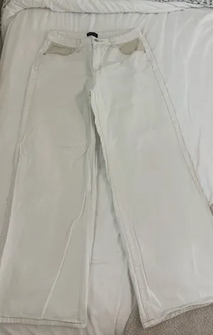 White denim white fox jeans thumbnail 1