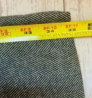 ZARA Wide Leg Knit Trousers thumbnail 6