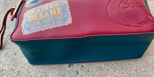 Besame Cosmetic Makeup Bag Gabriela Hernandez Bésame Tote Purse NWOT thumbnail 4