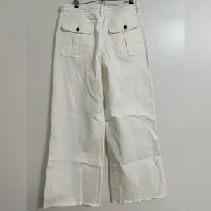 Johnny Was The Braided Wide Leg Jeans White 30 thumbnail 6