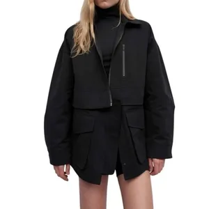 Lululemon Glyde 2-in-1 Adaptable Jacket Black Convertible Utility Size M W3HIVS thumbnail 2