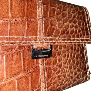Liz Claiborne Brown Leather Wallet thumbnail 2