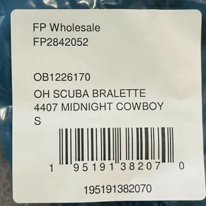 Free People Intimately Bra Oh Scuba Small Bralette Midnight Cowboy Convertible thumbnail 9