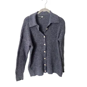 Central Park West Millie Oversized‎ Sweater Polo Navy Size XS thumbnail 8