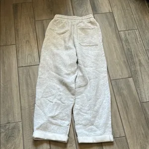 ASOS Gray Track Pants Relaxed Fit Joggers thumbnail 3