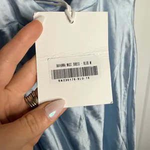Runaway the Label Blue Havanna Cowl Neck Dress thumbnail 6
