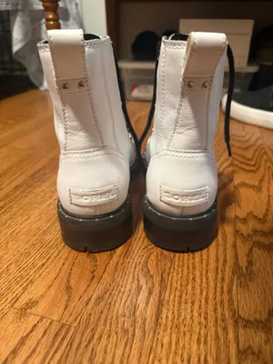 Sorel White combat boots thumbnail 3