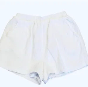 Princess Polly White Linen Look Lined Shorts High Waist Pockets Elastic Waist S thumbnail 3