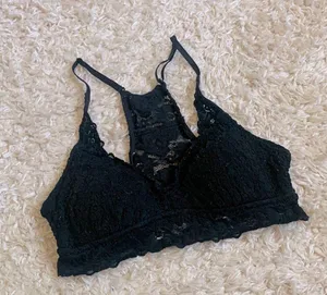 Aerie black push up bralette thumbnail 3