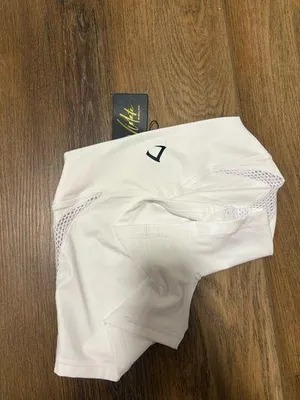 Biker Shorts White Size M thumbnail 3