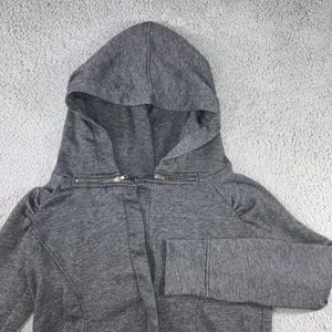 Buckle Vintage Y2k Hoodie‎ Women XL Gray Graphic Retro Grunge Skater 90s Streetwear thumbnail 3