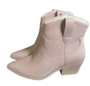 Call It Spring Outlaw Western Rodeo Cowgirl Ankle Booties Boots Size 7.5 NIB thumbnail 2