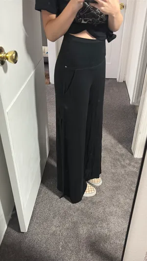 Aerie Wide Leg Yoga Pants thumbnail 4