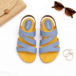 Eurosoft Nadine Blue Comfort Footbed Slingback Modified Sandals Womens Size 8M thumbnail 10