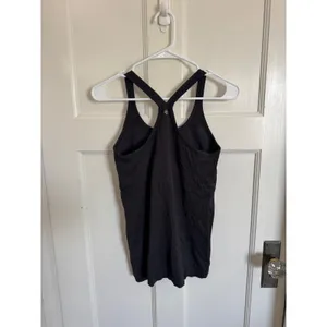 Lululemon Dark Gray Ebb to Street Tank Top Light Support, B/C Cup size 8 thumbnail 3