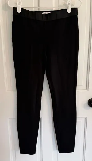 Bailey 44 Pfeifer‎ Black Pull-On Skinny Pants Leggings Size Large thumbnail 1