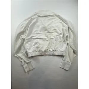 Gymshark Training Pippa 1/4 Zip Pullover White Cropped Top L thumbnail 7