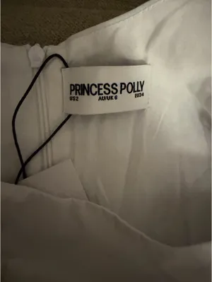 Princess Polly Dress White Mini thumbnail 5