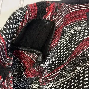 Jessica Simpson tweed asymmetrical blazer jacket thumbnail 6