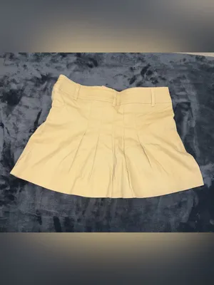 Princess Polly Amira Mini Skirt in Beige Size 2 New with tag thumbnail 9