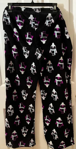 Joe Boxer Women's Owl Pattern Fleece Pajama Pants thumbnail 6