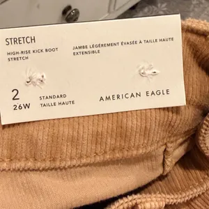 American Eagle corduroy‎ high rise kick boot jeans 26/2NWT thumbnail 4