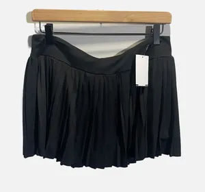 BP Pleated Skort Women‎ Medium Black Built-in Shorts Athletic Preppy Mini Skirt thumbnail 1