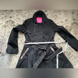 Stylish dressy BETSEY JOHNSON trench coat🔥🔥 thumbnail 12