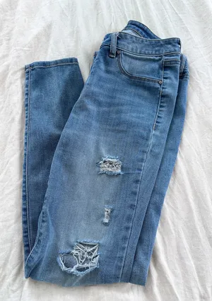 Rewash Denim Ripped Distressed Skinny Jeans Size 7 thumbnail 1