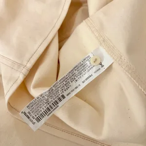 ZARA Natural Cream Shirtdress Mini Shirt Dress Buttons Pockets Twill Small thumbnail 13