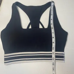 Buffbunny Women's Assasin Sports Bra Black‎ White Size S Small Sporty Yoga thumbnail 6