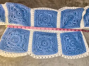 Handmade crochet sweater cropped thumbnail 4