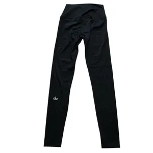 Alo Yoga Ebb to Train Black High Waisted Leggings Womens Size 4 Activewear thumbnail 3