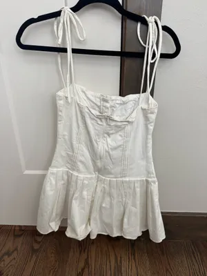 White Edikted mini dress thumbnail 4